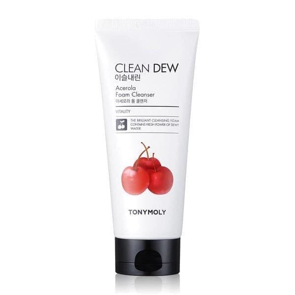 Очисна пінка для вмивання Tony Moly Clean Dew Foam Cleanser Ацерола 180 мл