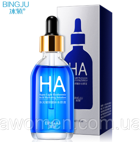 Сироватка антивікова BingJu HA гіалуронова кислота 60 ml