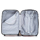 Дорожній чемодан Wings 310 великий L 90л МЯТНИЙ Валіза з полікарбонату Сумка на 4х колесах УДАРОСТІЙКА Польша, фото 5