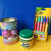 Набір іграшок для ванної Crayola(3 позиції), США