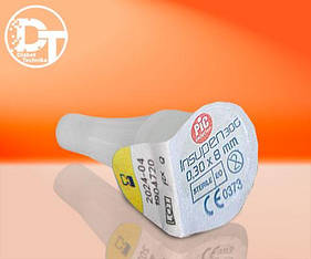 Голки для шприц-ручок Інсупен (Insupen) універсальні 8 мм. 30 G — 10 шт.