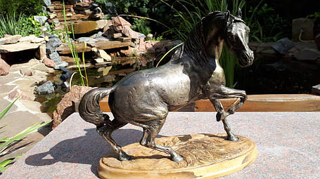 Статуетка Кінь бронза 20 століття, фото 1