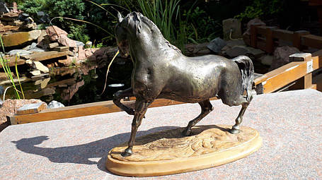 Статуетка Кінь бронза 20 століття, фото 2