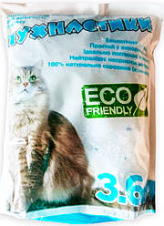 Наповнювач силікагель для котів, Пухнастики, 3,6 л