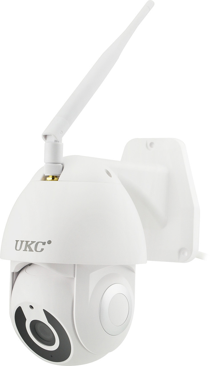 Вулична IP-камера відеоспостереження UKC CAD V380 Pro 2 mp White (3_00251)
