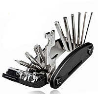 Мультитул для велосипеда RIAS Multitool 16 в 1 Black (3_3382)