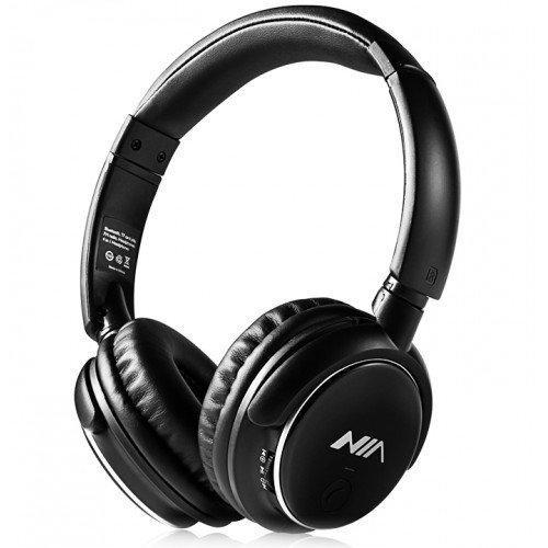 Бездротові стерео навушники НЯ Q1 МР3 FM Bluetooth Black (3_5865)