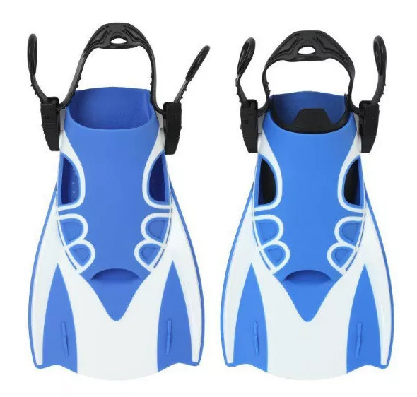 Спортивні короткі ласти для плавання RIAS AquaSpeed L Blue (3_00152)
