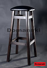 Барні стільці. 80 см висота. Барний табурет м'яка сидіння. Стілець для кавові. Табурет в стиле ЛОФТ, фото 3