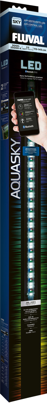 Світильник для акваріума Hagen Fluval AquaSky Bluetooth LED 2.0 33 Вт 115-145 см (14556)