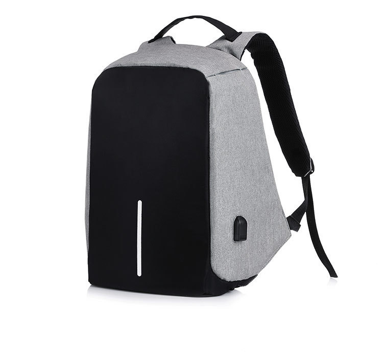 Рюкзак RIAS Antivor з USB 15" Gray/Black (4_644466556)
