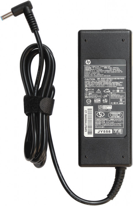 Блок живлення для ноутбуків HP 19.5 V 4.62 A 4.5x3.0 + кабель живлення (3_0876)