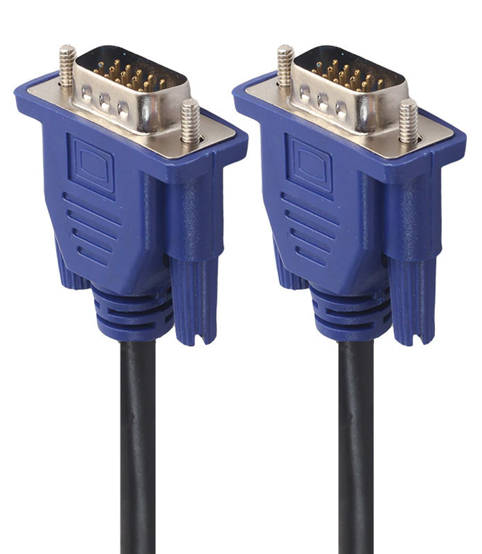 Кабель VGA-VGA тато-тато 5 метра з ферритами 3+2 (3_5792)