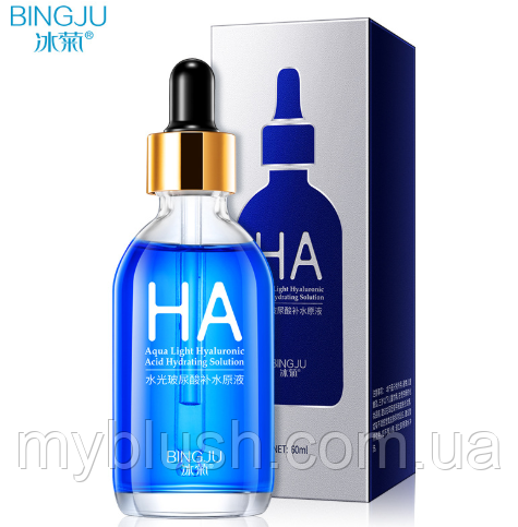 Сироватка антивікова BingJu HA гіалуронова кислота 60 ml