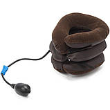 Надувний ортопедичний комір Ting Pai Brown (3_9683), фото 3