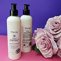 Органический шампунь для волос кокосовый Top Beauty Shampoo Coconut Увлажнение и Восстановление 250 мл