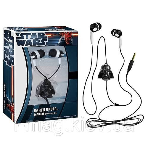 Наушники-вкладки Дарт Вейдер Funko Pop! Gear з мікрофоном Star Wars