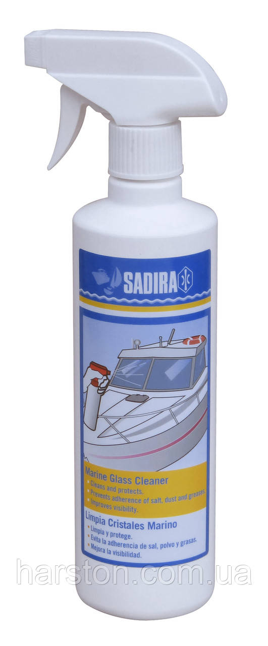 Засіб для миття скла на яхті SADIRA Marine Glass Cleaner, 500 мл
