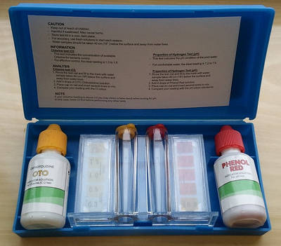 Тестер крапельний на хлор (Cl) та pH