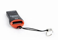 Кардридер USB2.0 Gembird FD2-MSD-3 Black