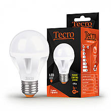 Лампа світлодіодна Tecro 5W E27 3000K (T2-A60-5W-3K-E27)