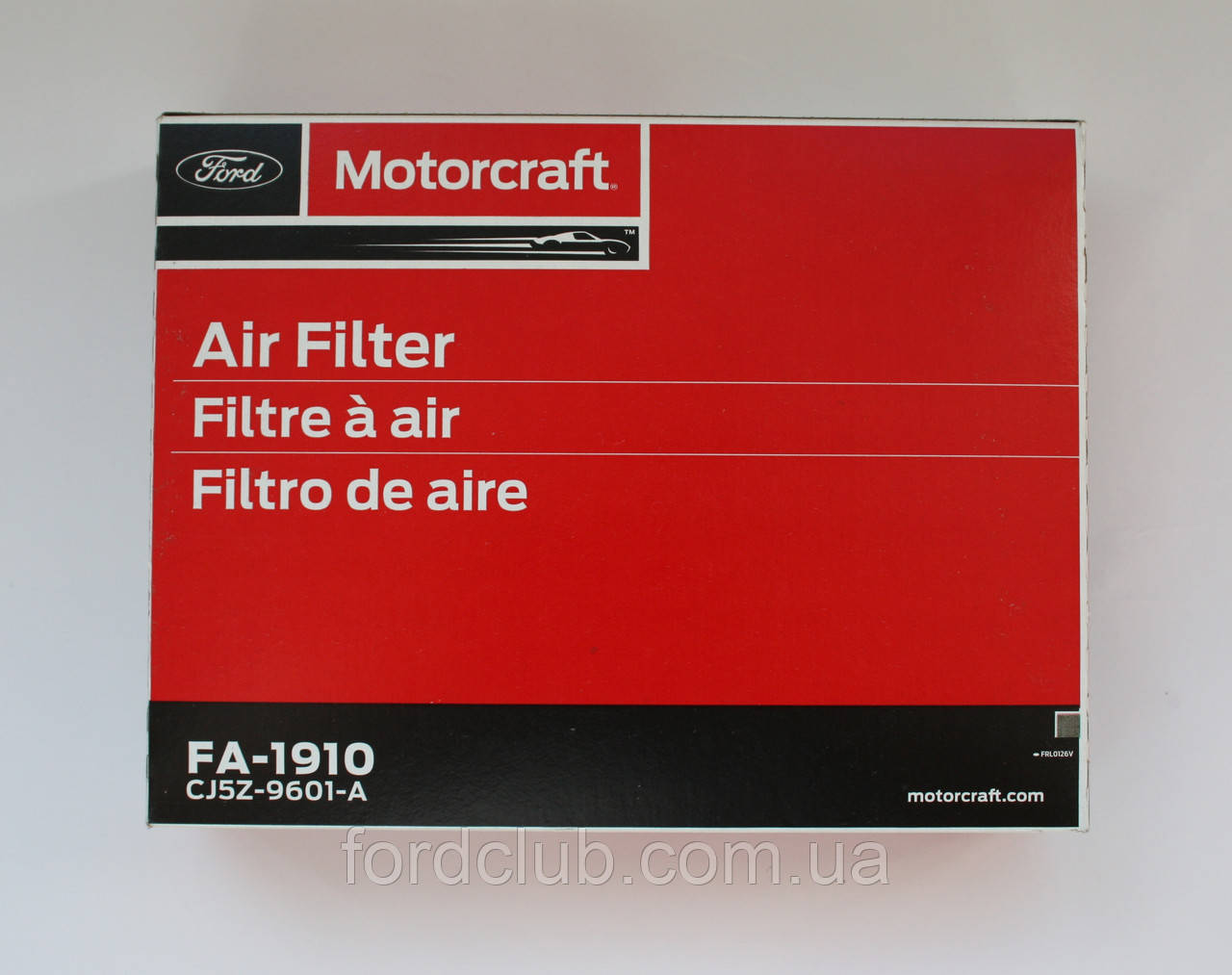 Фільтр повітряний Ford Transit Connect 1.6; 2,5; Motorcraft FA1910