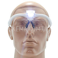 Бінокулярні лупи окуляри 9892BP (1.0x-3.5x) з Led-підсвіткою