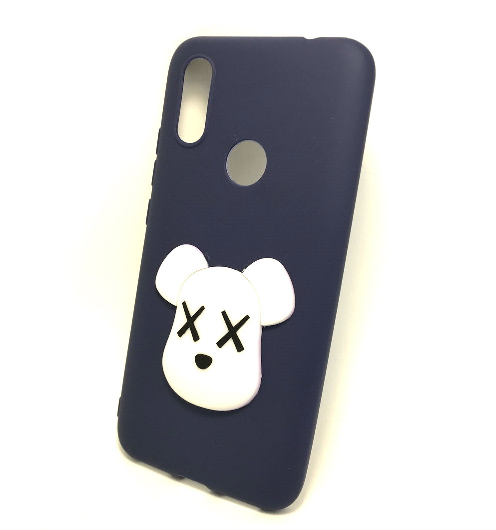 Чохол для Xiaomi Redmi 7 накладка силіконовий бампер протиударний Bearbrick