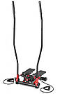 Степпер Hop-Sport HS-045S Slim red + Скандинавська ходьба. До 120 кг., фото 2