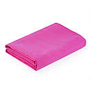 Рушник туристичний з мікрофібри для спорту Bluefield 70х30 см рожевий, фото 2