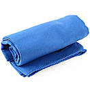 Рушник туристичний з мікрофібри для спорту Bluefield 70х30 см синій, фото 2