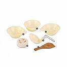 Набір посуду для кемпінгу туризму походу з анодованого алюмінію, туристична посуда Naturehike NH15T203-G, фото 6