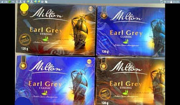 Чай чорний MILTON EARL GREY CLASSIC, 120 г