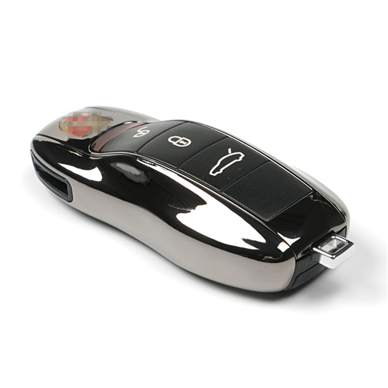 Боковая и центральная вставка для ключа Porsche Panamera Cayman Macan Cayenne Spyder Carrera 911 970 981 991 - фото 2 - id-p1049598523