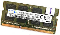 Оперативная память для ноутбука Samsung SODIMM DDR3L 4Gb 1600MHz 12800s CL11 (M471B5273CH0-YK0) Б/У