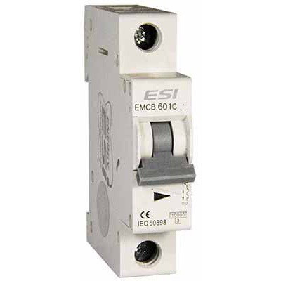 Модульний автоматичний вимикач 6 кА, 1 п, 32 А, х-ка С (Чехія), фото 1