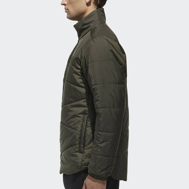 Куртка спортивная adidas Bsc Ins Jacket CZ0618 (хаки, мужская