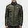 Куртка спортивна adidas Bsc Ins Jacket CZ0618 (хакі, чоловіча, осінь, стьобана, синтепон, логотип адідас), фото 3