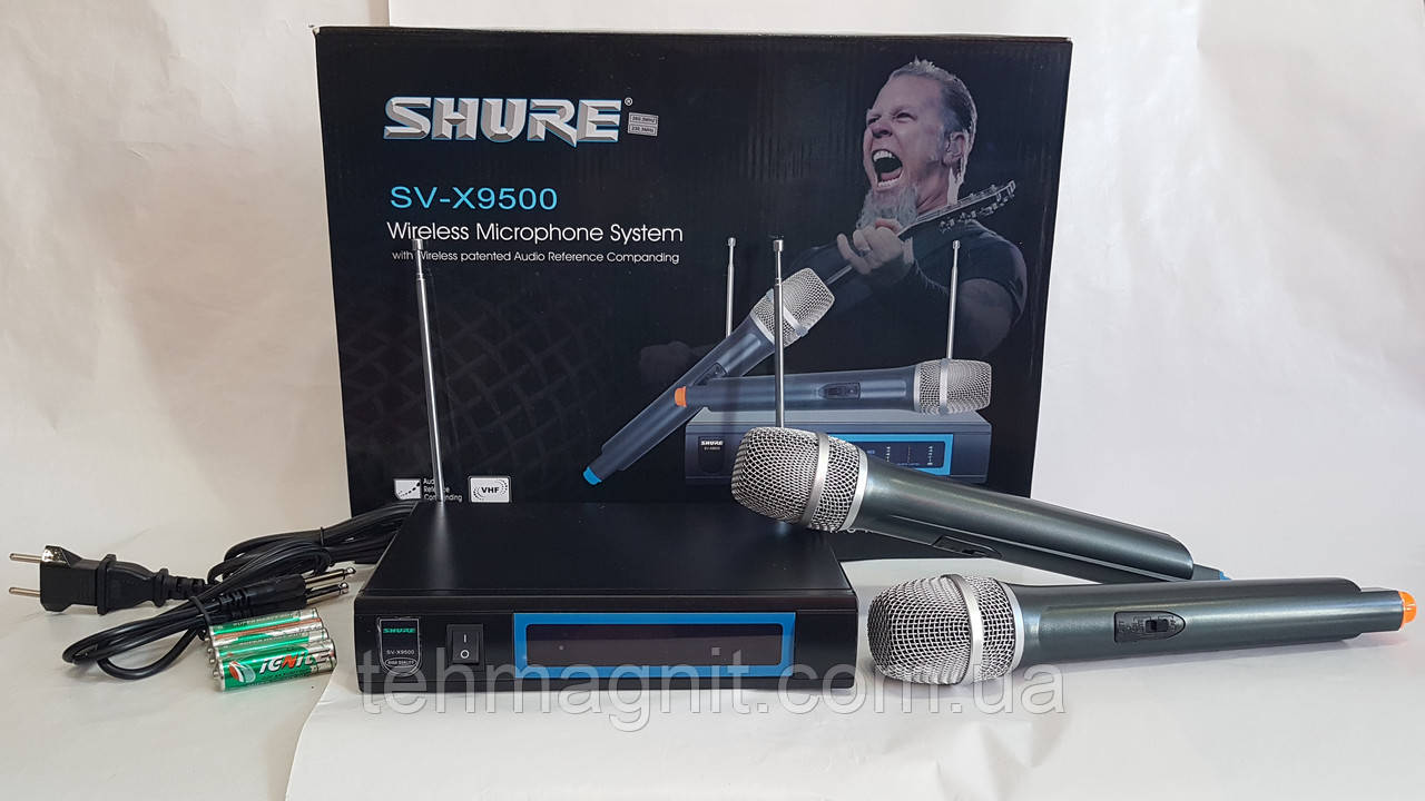 Радіомікрофони, бездротова професійна радіосистема SV-X9500