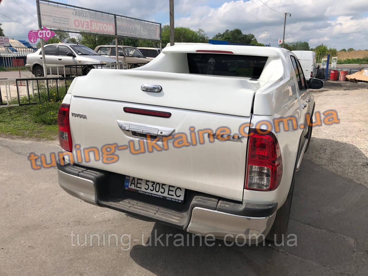 Кришка кузова Фулбокс на Тойота Хайлюкс 2015-2019 Кришка кузова FullBox на Toyota Hilux 2015-2019