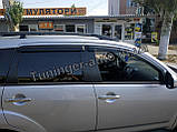 Вітровики, дефлектори вікон Mitsubishi Outlander XL 2007-2012 (Hic), фото 2
