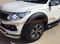 Розширювачі колісних арок на Фіат Фулбек з 2016 Арки на пікап Розширювачі арок на Fiat Fullback 2016-2019