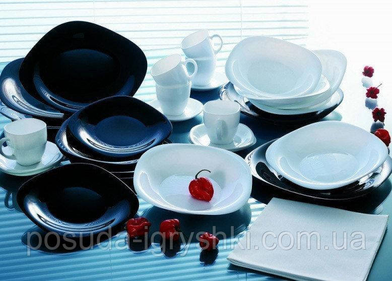Carine Black&White сервіз столовий 30 предметів Luminarc N1500