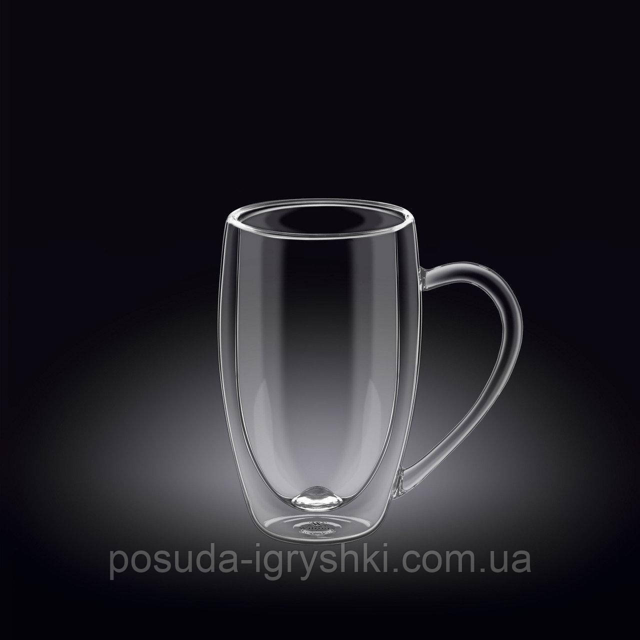 Чашка з подвійним дном Wilmax Thermo 300 мл WL-888740 / A