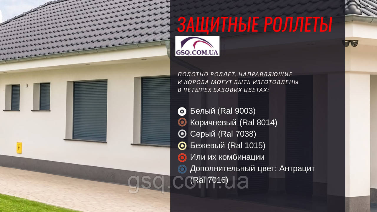 Захисні ролети на вікна