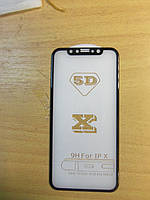 Защитное стекло 6D Оригинал Iphone X Black