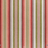 Скатертина бавовна тефлон водовідштовхувальне гідрофобне просочення в смужку рожево-зеленого кольору, фото 2