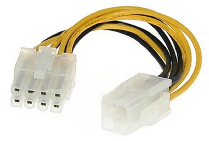 Перехідник 4 pin - 8 pin для процесору