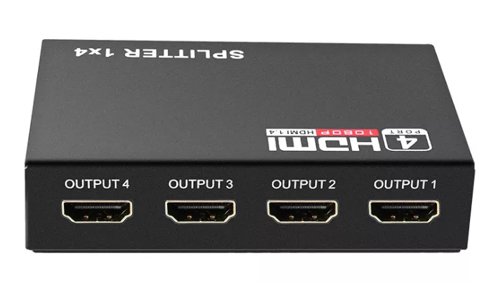 HDMI спліттер активний 1080 2K 3D 4 порти 1 вхід->на 4 екрану Splitter
