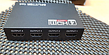 HDMI спліттер активний 1080 2K 3D 4 порти 1 вхід->на 4 екрану Splitter, фото 7
